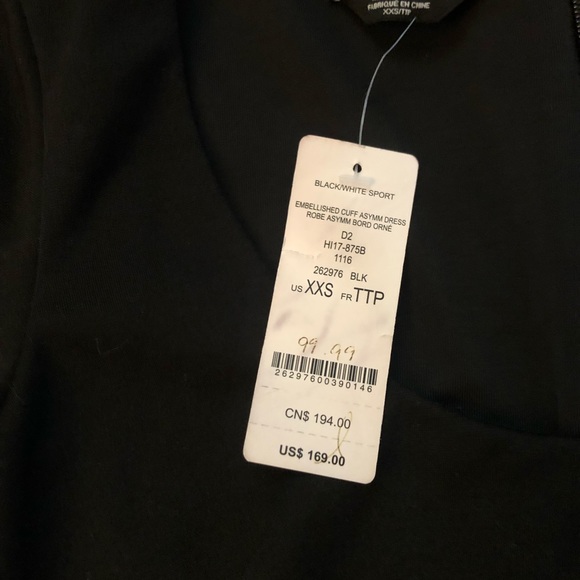 Bebe Embellished Wrap Hem Dress - Picture 3 of 3